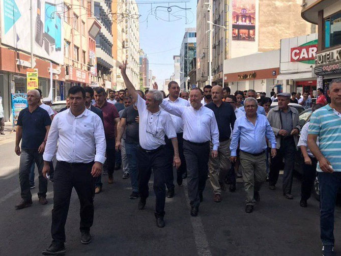 3 kentte kayyum protestoları 25