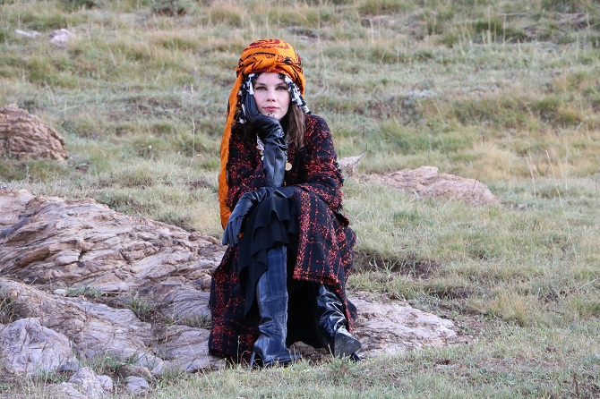 Hakkari'deki berçelan yaylası'nda moda çekimi 15