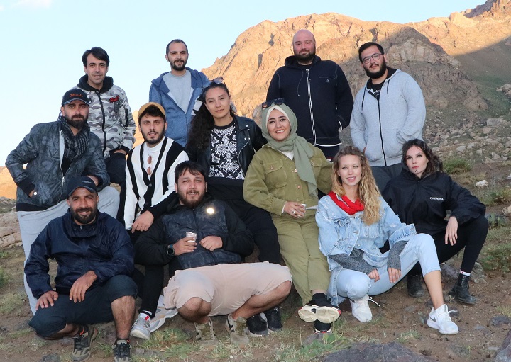 Hakkari'deki berçelan yaylası'nda moda çekimi 16