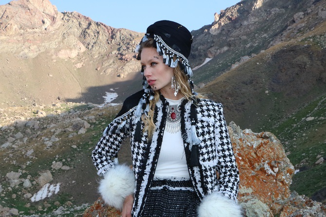 Hakkari'deki berçelan yaylası'nda moda çekimi 17