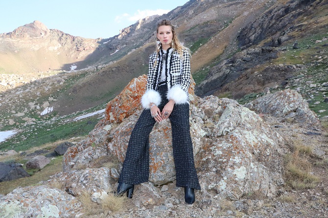 Hakkari'deki berçelan yaylası'nda moda çekimi 6