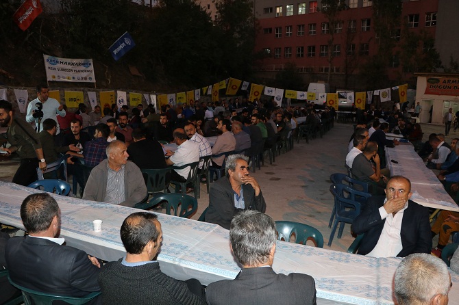 KESK’ten Hakkari’de dayanışma gecesi 2