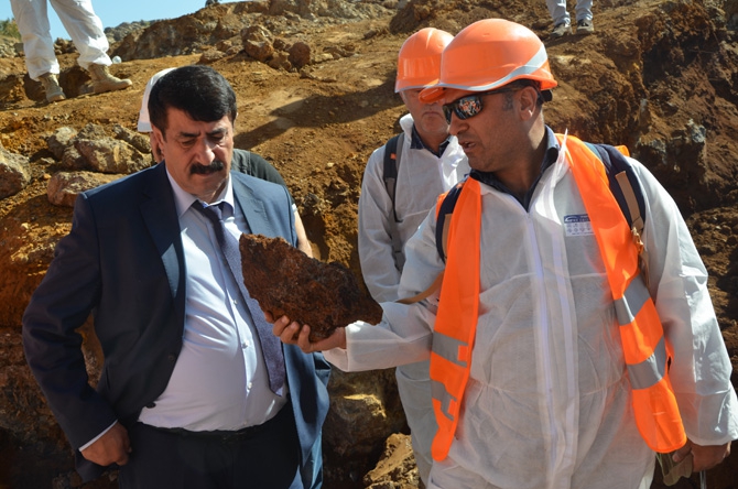 Ölmez madencilik kapılarını madencilere açtı 11
