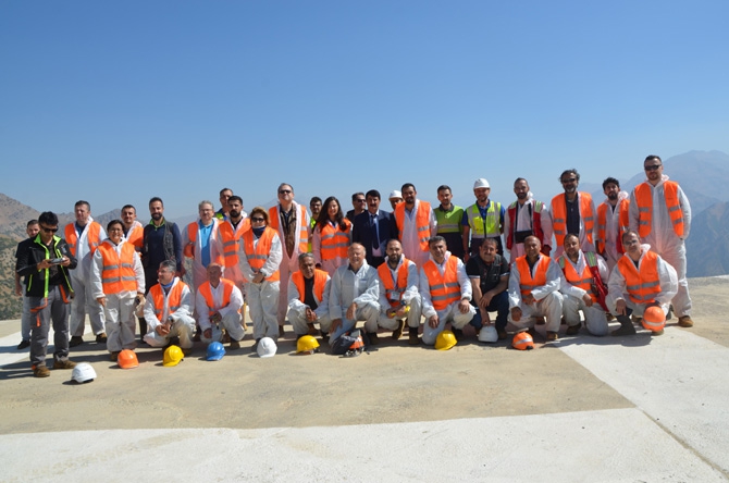 Ölmez madencilik kapılarını madencilere açtı 14