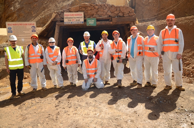 Ölmez madencilik kapılarını madencilere açtı 17