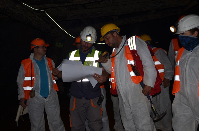 Ölmez madencilik kapılarını madencilere açtı 18