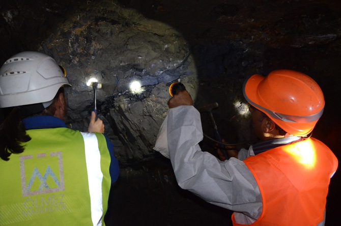 Ölmez madencilik kapılarını madencilere açtı 21