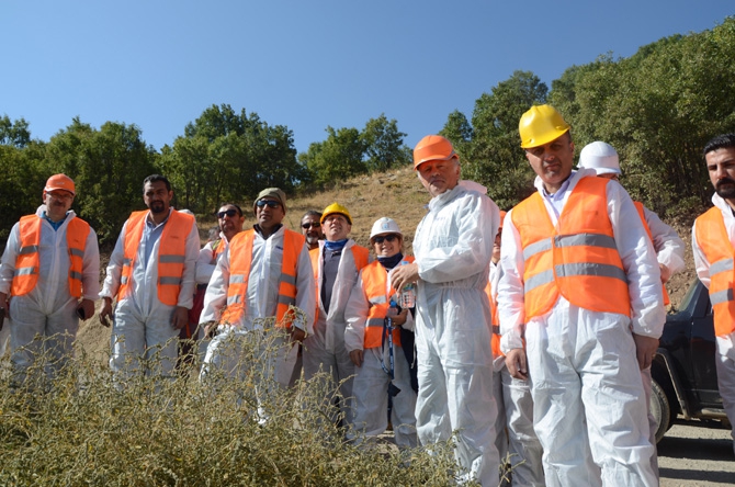 Ölmez madencilik kapılarını madencilere açtı 7