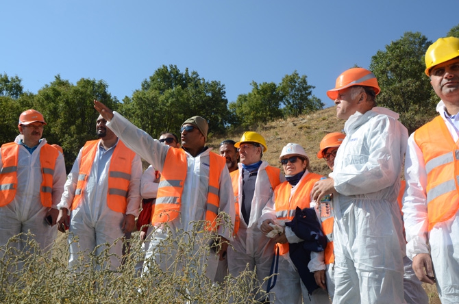 Ölmez madencilik kapılarını madencilere açtı 8