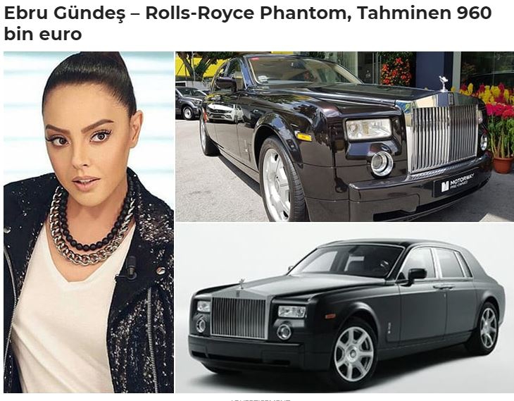 Ünlülerin Dudak Uçuktalan Arabaları ve fiyatları 10