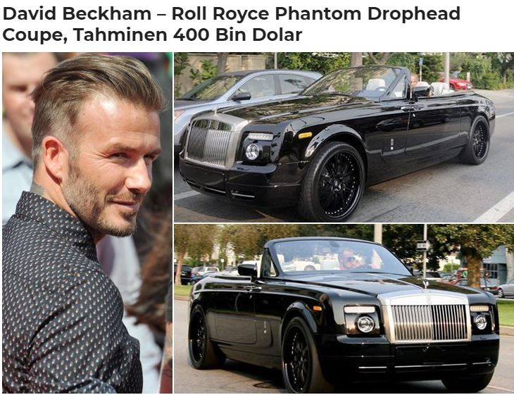 Ünlülerin Dudak Uçuktalan Arabaları ve fiyatları 36