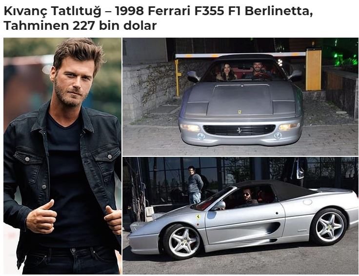 Ünlülerin Dudak Uçuktalan Arabaları ve fiyatları 8