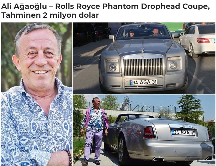 Ünlülerin Dudak Uçuktalan Arabaları ve fiyatları 9