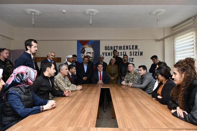 Vali Akbıyık Aktütün ve Konur köylerini ziyaret etti 18