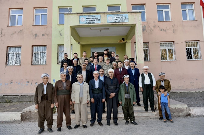 Vali Akbıyık Aktütün ve Konur köylerini ziyaret etti 19