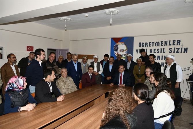 Vali Akbıyık Aktütün ve Konur köylerini ziyaret etti 20