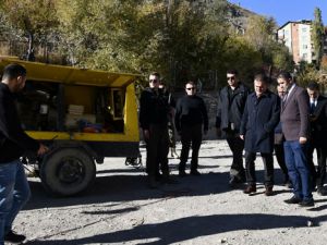 Vali Akbıyık Aktütün ve Konur köylerini ziyaret etti