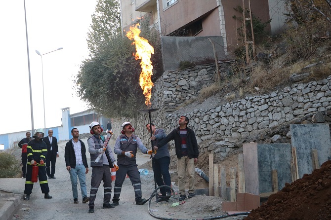 Hakkari, doğal gaza kavuştu 1
