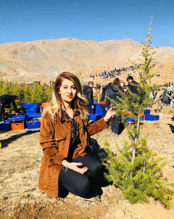 Hakkari'de fidan dikimi etkinliği 13