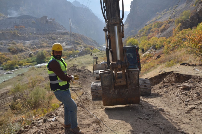 VEDAŞ Ekiplerinin Zap'ta zorlu mesaisi 19