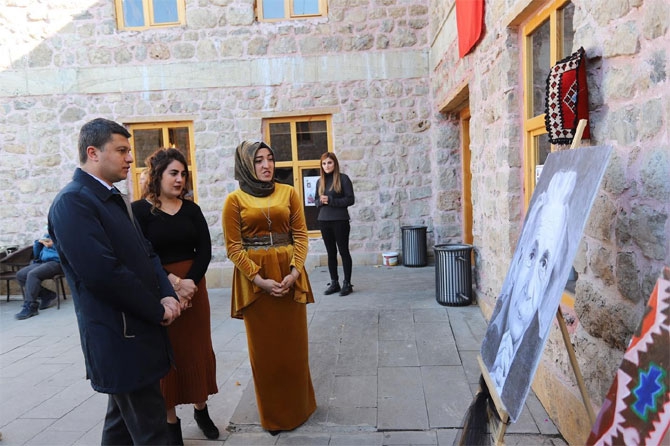 Çukurca'nın ilk resim sergisine yoğun ilgi! 7