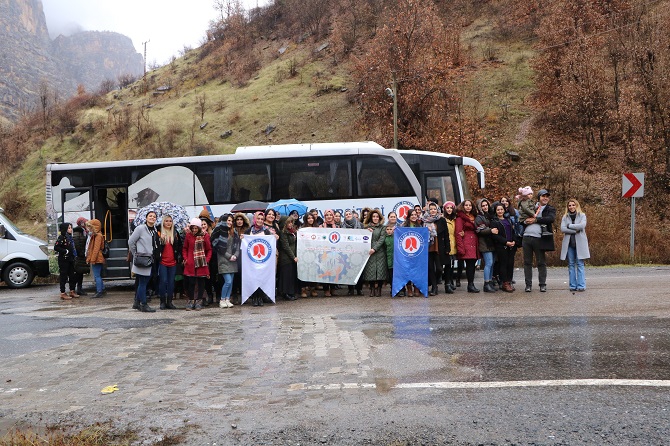 Proje sayesinde ilk defa Çukurca'yı gördüler 10
