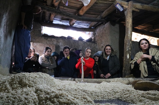 Proje sayesinde ilk defa Çukurca'yı gördüler 12