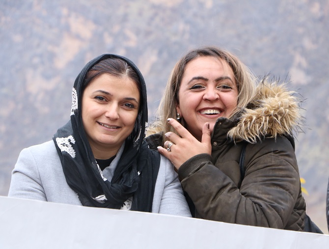 Proje sayesinde ilk defa Çukurca'yı gördüler 17