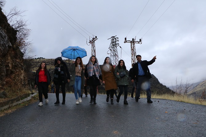 Proje sayesinde ilk defa Çukurca'yı gördüler 19