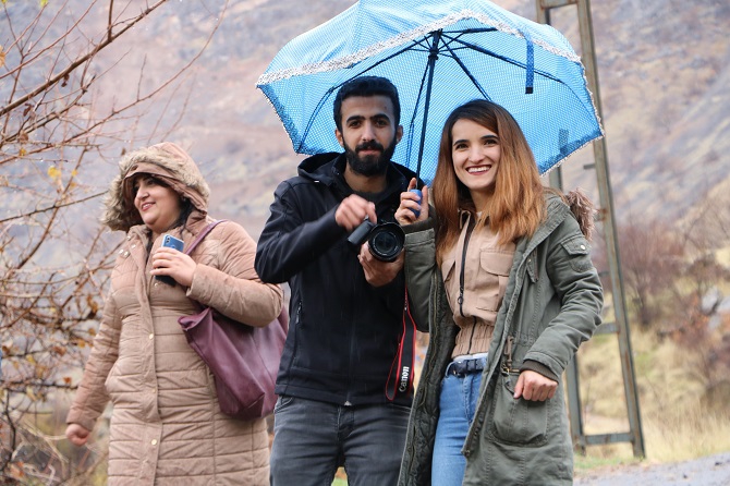 Proje sayesinde ilk defa Çukurca'yı gördüler 23