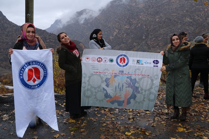 Proje sayesinde ilk defa Çukurca'yı gördüler 24