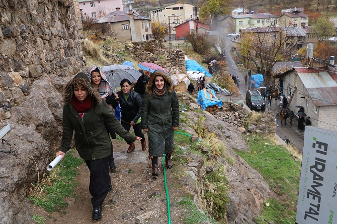 Proje sayesinde ilk defa Çukurca'yı gördüler 29