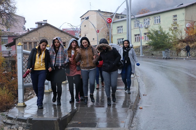 Proje sayesinde ilk defa Çukurca'yı gördüler 36