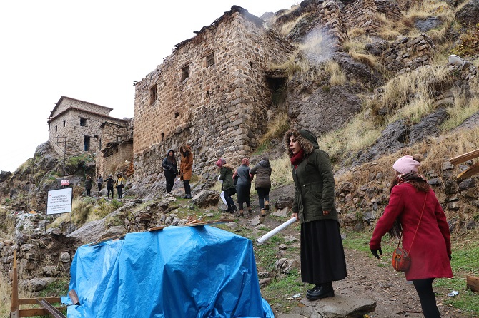 Proje sayesinde ilk defa Çukurca'yı gördüler 6