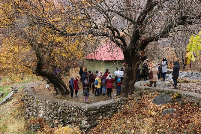 Proje sayesinde ilk defa Çukurca'yı gördüler 7