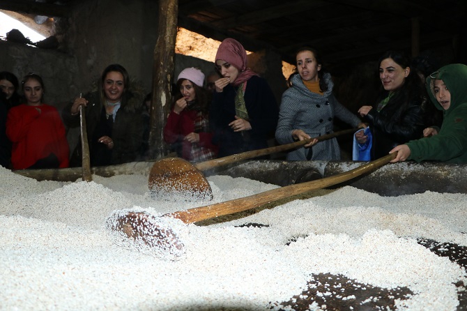 Proje sayesinde ilk defa Çukurca'yı gördüler 9