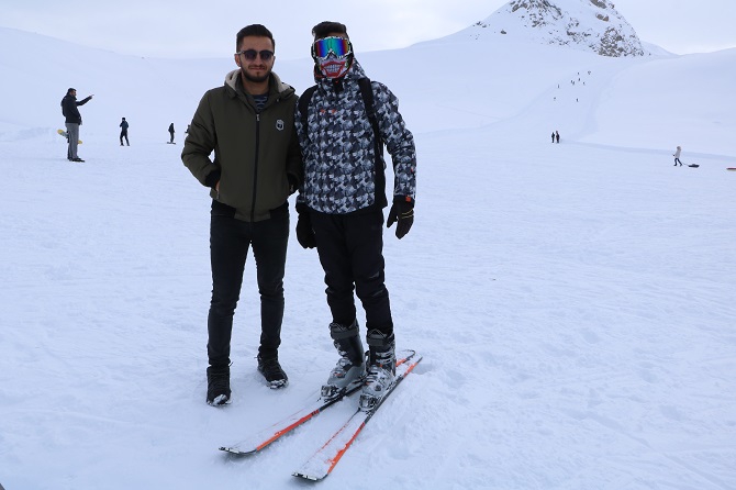 Hakkari'de kayak sezonu açıldı 10