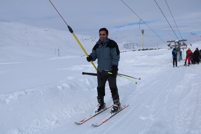 Hakkari'de kayak sezonu açıldı 12