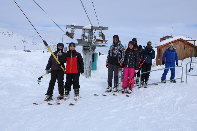 Hakkari'de kayak sezonu açıldı 15