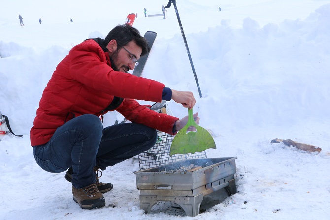 Hakkari'de kayak sezonu açıldı 27