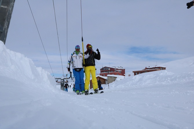 Hakkari'de kayak sezonu açıldı 6