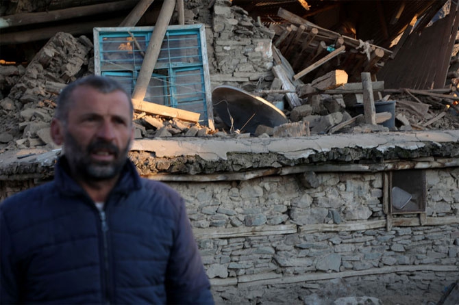 Deprem bölgesinden fotoğraflar 14