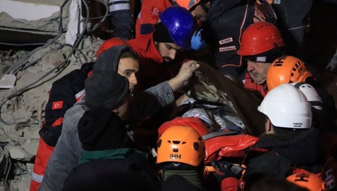 Deprem bölgesinden fotoğraflar 31