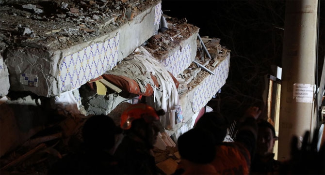 Deprem bölgesinden fotoğraflar 37