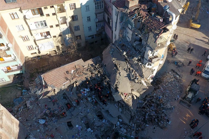 Deprem bölgesinden fotoğraflar 41