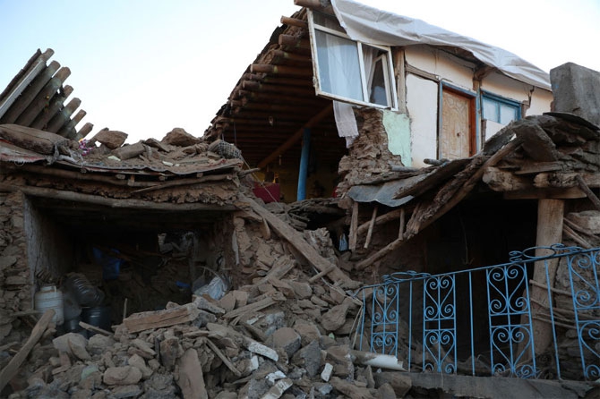 Deprem bölgesinden fotoğraflar 5