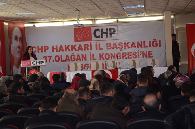 CHP Hakkari'de kongreye gitti! 12