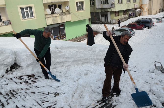 Hakkari’de kış çetin geçiyor 18