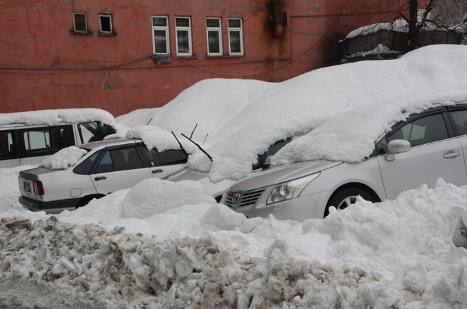 Hakkari’de kış çetin geçiyor 31