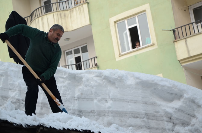 Hakkari’de kış çetin geçiyor 39